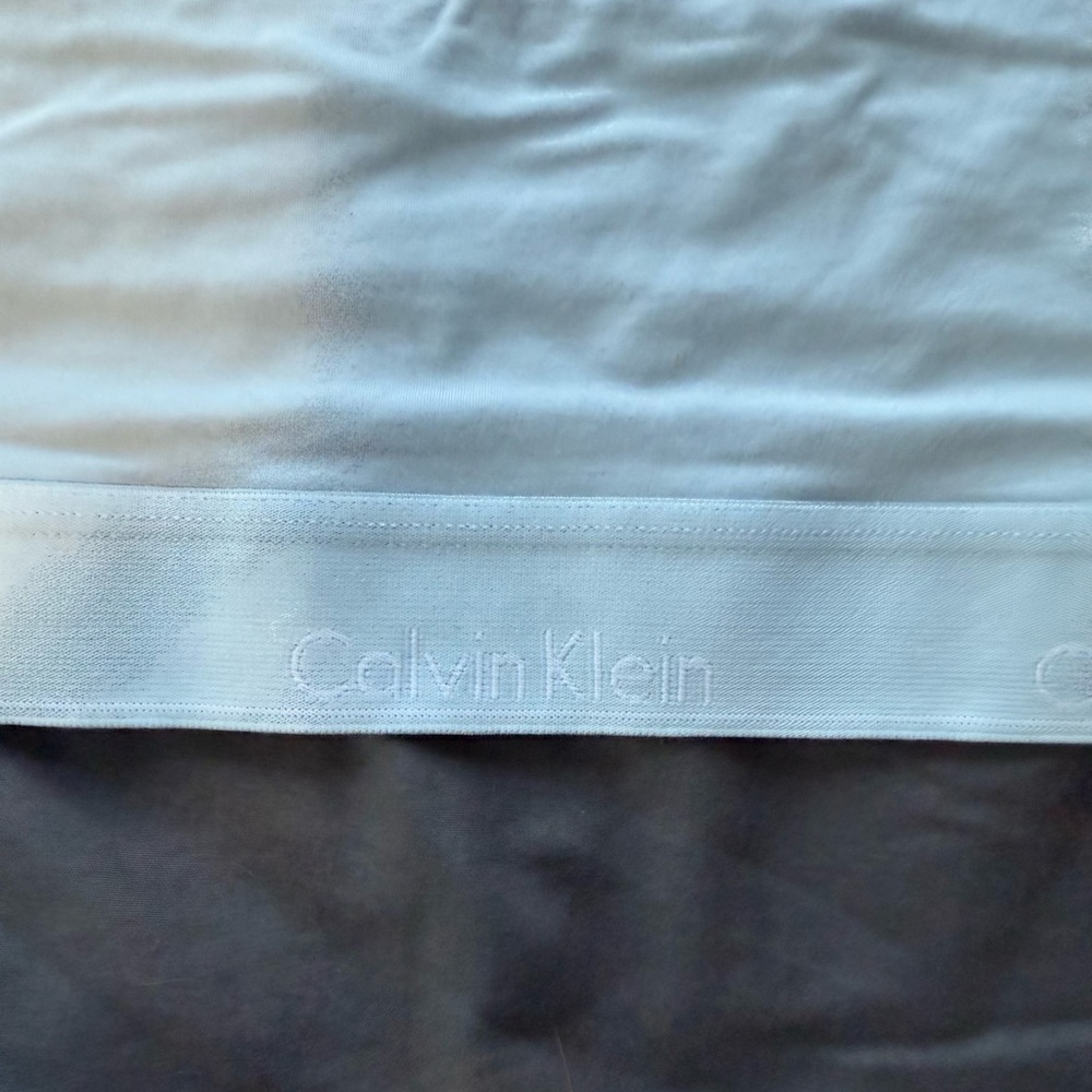 Calvin Klein Light Blue Racerback Bra - Picture 3 of 4